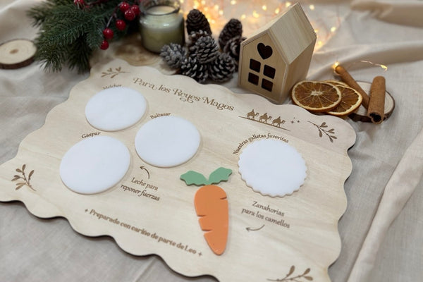 Bandeja Navidad personalizada