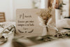 Marco de fotos personalizado - Flores - Lletres de Vida