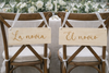 Cartel rectangular silla (pack 2 unidades)