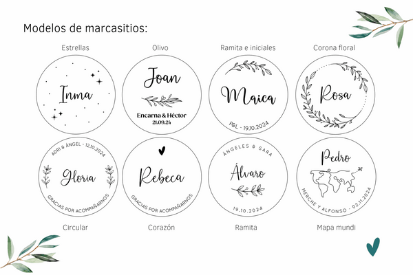 Marcasitios - Posavasos de corcho